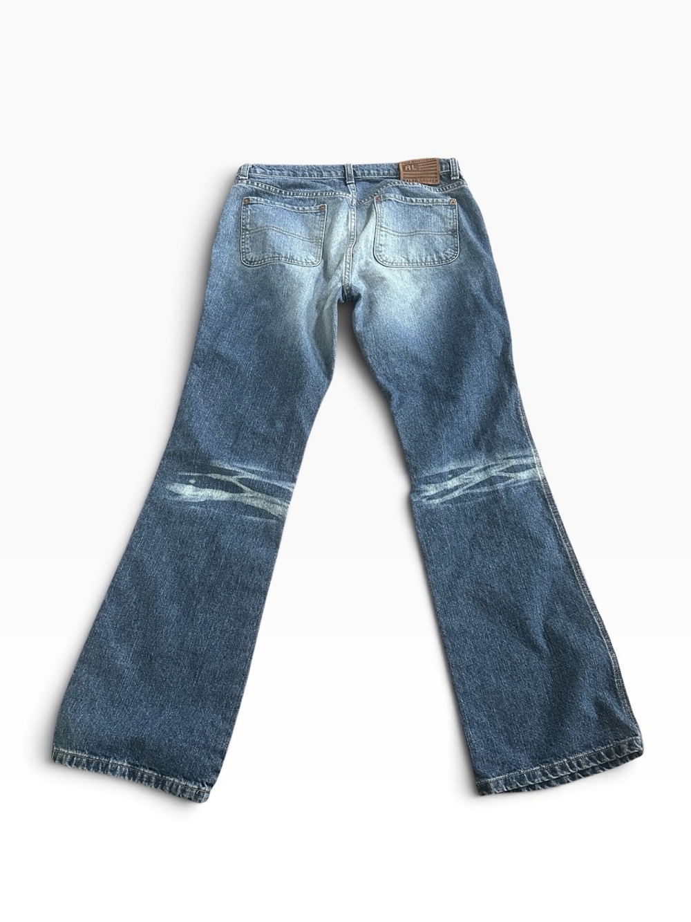 Ralph Lauren Sport Y2K Boot Denim Jeans Womens Size 12